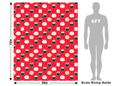 Tobiko Buns Food Vehicle Wrap Scale~Rwraps Series 914 Tobiko Buns Food Measurements~1