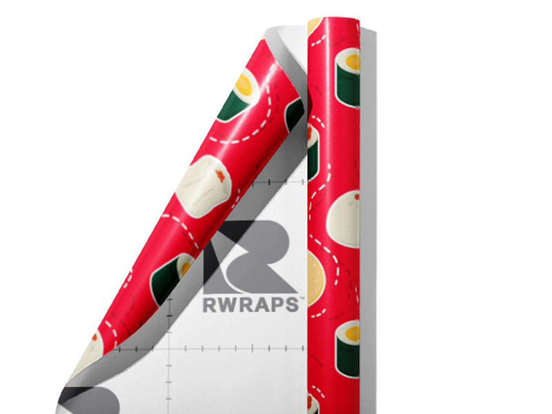 Tobiko Buns Food Wrap Film Sheets~Rwraps Series 914 Tobiko Buns Food Scrolled Sheet~3