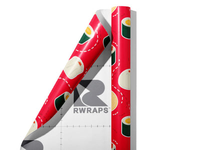 Tobiko Buns Food Wrap Film Sheets~Rwraps Series 914 Tobiko Buns Food Scrolled Sheet~3