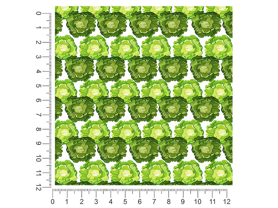 tom thumb butterhead vegetable 1ft x 1ft Craft Sheets