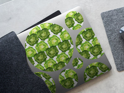 tom thumb butterhead vegetable DIY Laptop Stickers