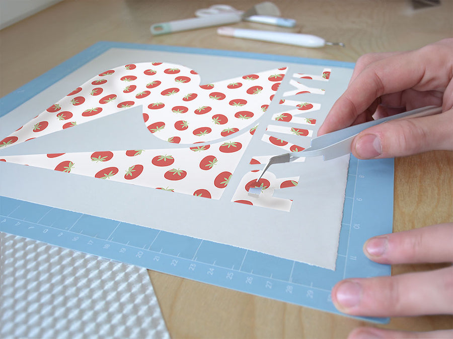 tomato time gardening Easy Weed Craft Vinyl