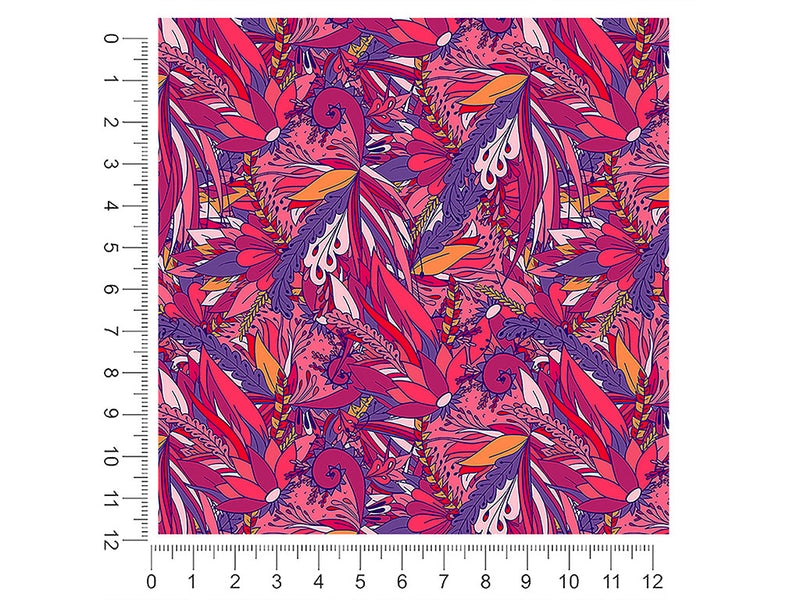tomorrows lies floral 1ft x 1ft Craft Sheets