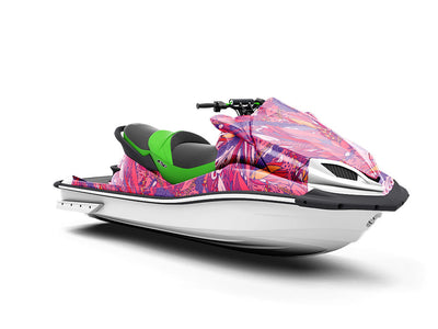 Tomorrows Lies Floral Jet Ski Vinyl Customized Wrap