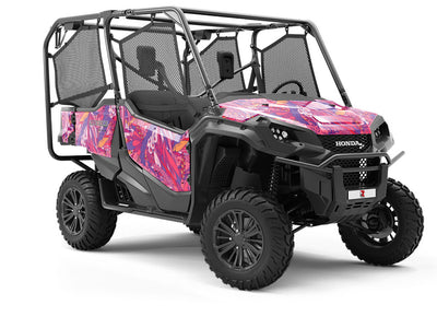 Tomorrows Lies Floral Utility Vehicle Vinyl Wrap