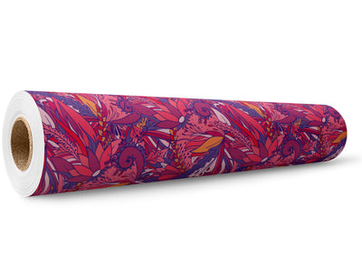 Tomorrows Lies Floral Wrap Film Wholesale Roll~Rwraps Series 914 Digitally Printed Vinyl Roll~5