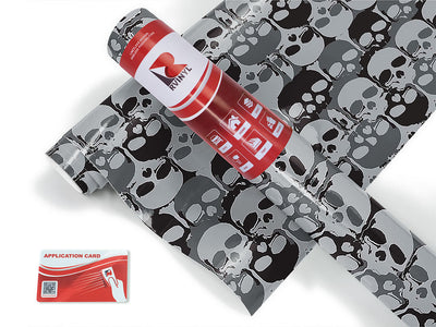 top down skull and bones Craft Vinyl Roll