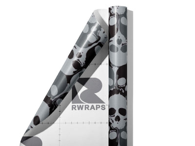 Top Down Halloween Wrap Film Sheets~Rwraps Series 914 Top Down Halloween Scrolled Sheet~3