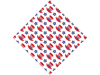 Top Hat Americana Vinyl Wrap Pattern