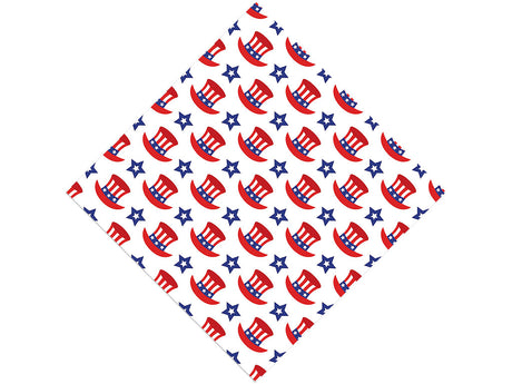 Top Hat Americana Vinyl Wrap Pattern