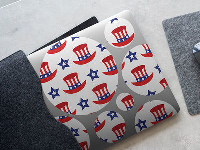 top hat  DIY Laptop Stickers