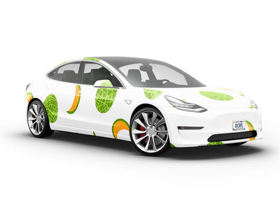 Top Mark Fruit Vehicle Vinyl Wrap