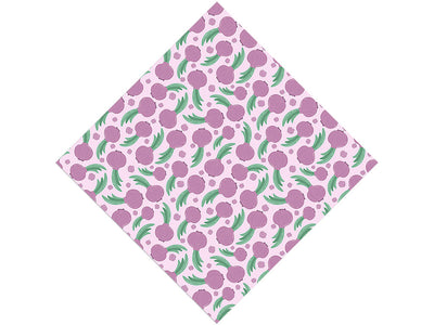 Torpedo Red Vegetable Vinyl Wrap Pattern