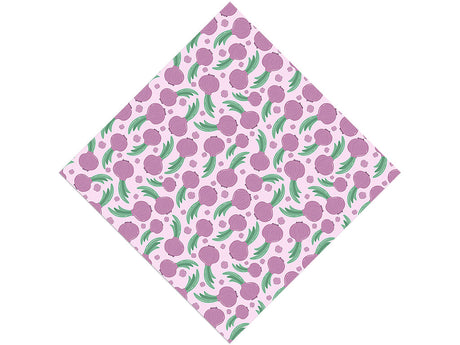 Torpedo Red Vegetable Vinyl Wrap Pattern