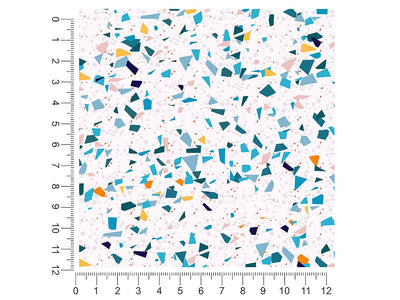 torta terrazzo stone 1ft x 1ft Craft Sheets