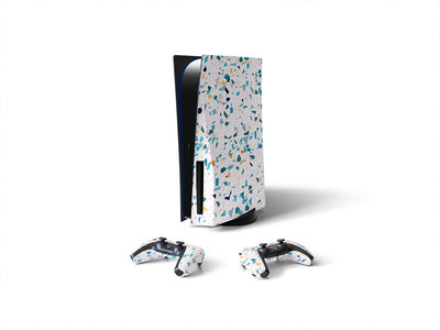 torta terrazzo stone Sony PS5 DIY Skin