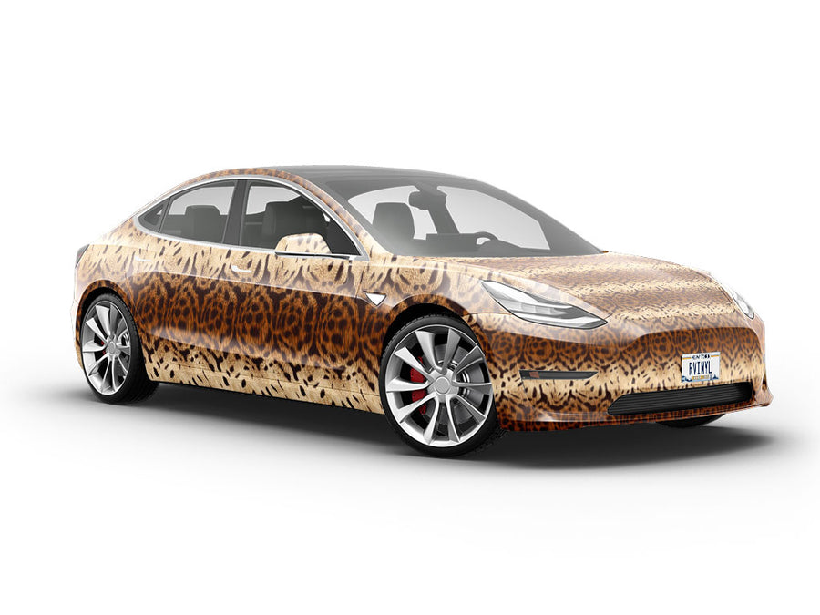 Tortoise Tiger Vehicle Vinyl Wrap