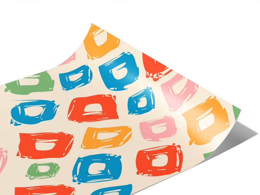 Total Excitement Abstract Vinyl Wraps~Rwraps Series 914 Digitally Printed Vinyl Wrap~0