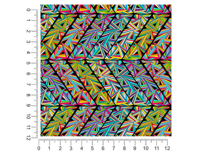 total trapezoid mosaic 1ft x 1ft Craft Sheets
