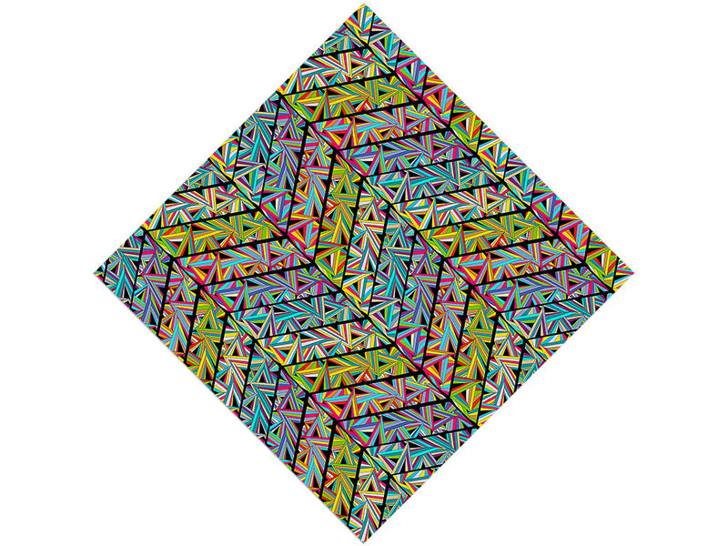 Total Trapezoid Mosaic Vinyl Wrap Pattern