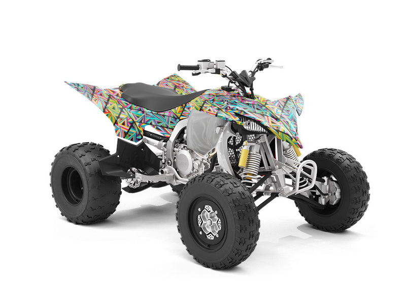 Total Trapezoid Mosaic ATV Wrapping Vinyl