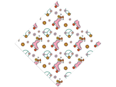 Totally Groovy Sport Vinyl Wrap Pattern