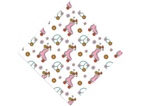 Totally Groovy Sport Vinyl Wrap Pattern