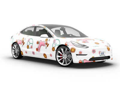 Totally Groovy Sport Vehicle Vinyl Wrap