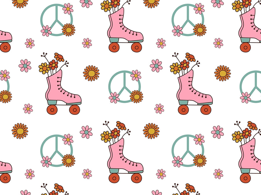 Totally Groovy Sport Vinyl Wrap Pattern~Rwraps Series 914 Digitally Printed Vinyl Wrap~0