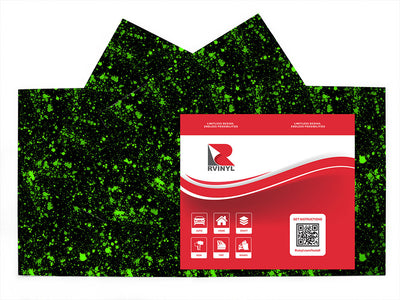 totally toxic paint splatter Craft Vinyl Sheet Pack