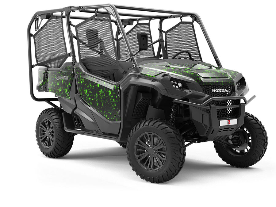 Totally Toxic Paint Splatter Utility Vehicle Vinyl Wrap
