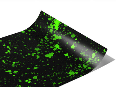 Totally Toxic Paint Splatter Vinyl Wraps~Rwraps Series 914 Digitally Printed Vinyl Wrap~0