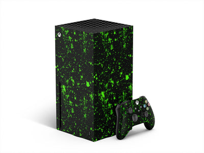 totally toxic paint splatter XBOX DIY Decal