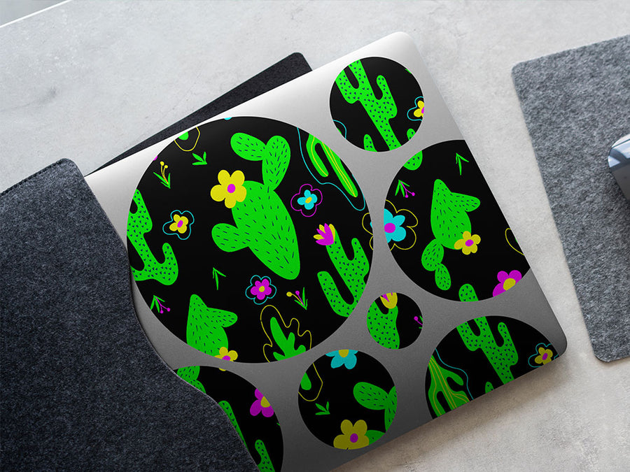 totally trippy cactus DIY Laptop Stickers