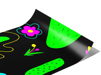 Totally Trippy Cacti Vinyl Wraps~Rwraps Series 914 Digitally Printed Vinyl Wrap~0