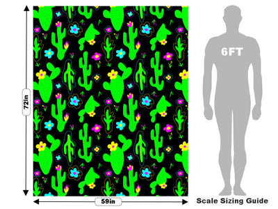 Totally Trippy Cacti Vehicle Wrap Scale~Rwraps Series 914 Totally Trippy Cacti Measurements~1