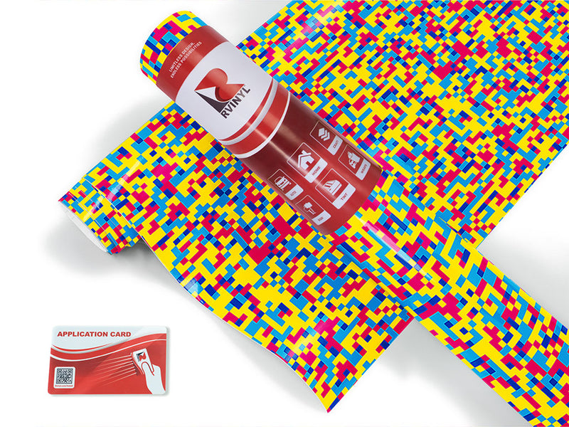 totally unmellow pixel Craft Vinyl Roll