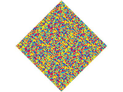 Totally Unmellow Pixel Vinyl Wrap Pattern