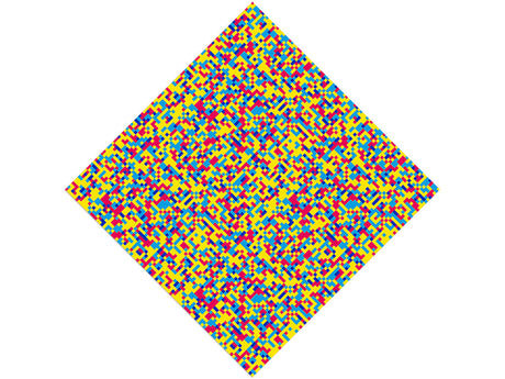 Totally Unmellow Pixel Vinyl Wrap Pattern