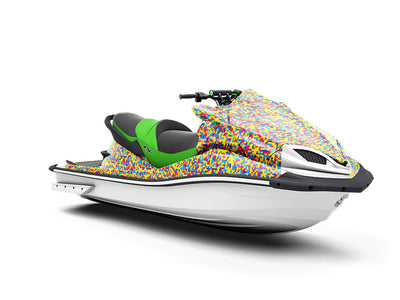 Totally Unmellow Pixel Jet Ski Vinyl Customized Wrap