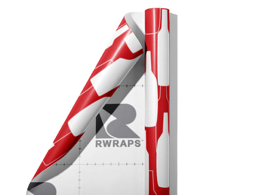 Totally Zin-ful Alcohol Wrap Film Sheets~Rwraps Series 914 Totally Zin-ful Alcohol Scrolled Sheet~3