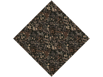 Toxic Brown Graffiti Vinyl Wrap Pattern
