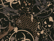 Toxic Brown Graffiti Vinyl Wrap Pattern~Rwraps Series 914 Digitally Printed Vinyl Wrap~0