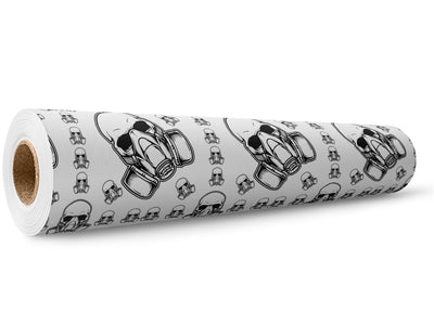 Toxic Fumes Halloween Wrap Film Wholesale Roll~Rwraps Series 914 Digitally Printed Vinyl Roll~5