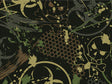Toxic Green Graffiti Vinyl Wrap Pattern~Rwraps Series 914 Digitally Printed Vinyl Wrap~0