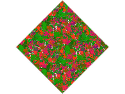 Toxic Sludge Paint Splatter Vinyl Wrap Pattern