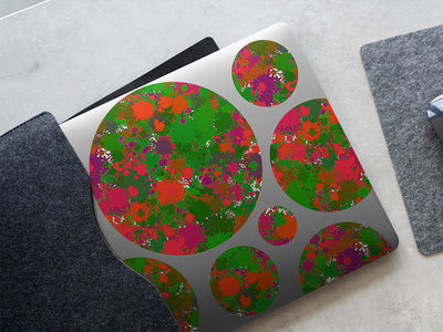 toxic sludge paint splatter DIY Laptop Stickers