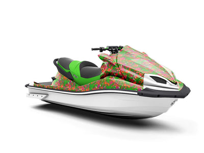 Toxic Sludge Paint Splatter Jet Ski Vinyl Customized Wrap