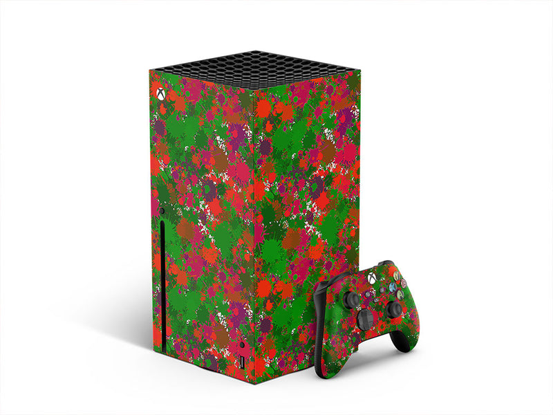toxic sludge paint splatter XBOX DIY Decal