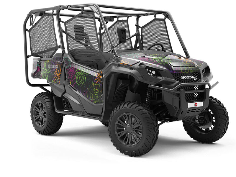 Toxic Spiders Graffiti Utility Vehicle Vinyl Wrap
